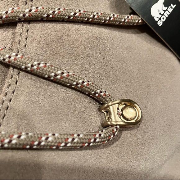 New Sorel Joan Of Arctic Wedge III Lace Boot, Waterproof Suede Lace-Up Booties - Picture 13 of 16